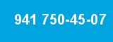 941 750-45-07 941 750-45-07